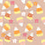 HALLOWEEN CANDY CORN TRICK OR TREAT PINK AND ORANGE Image