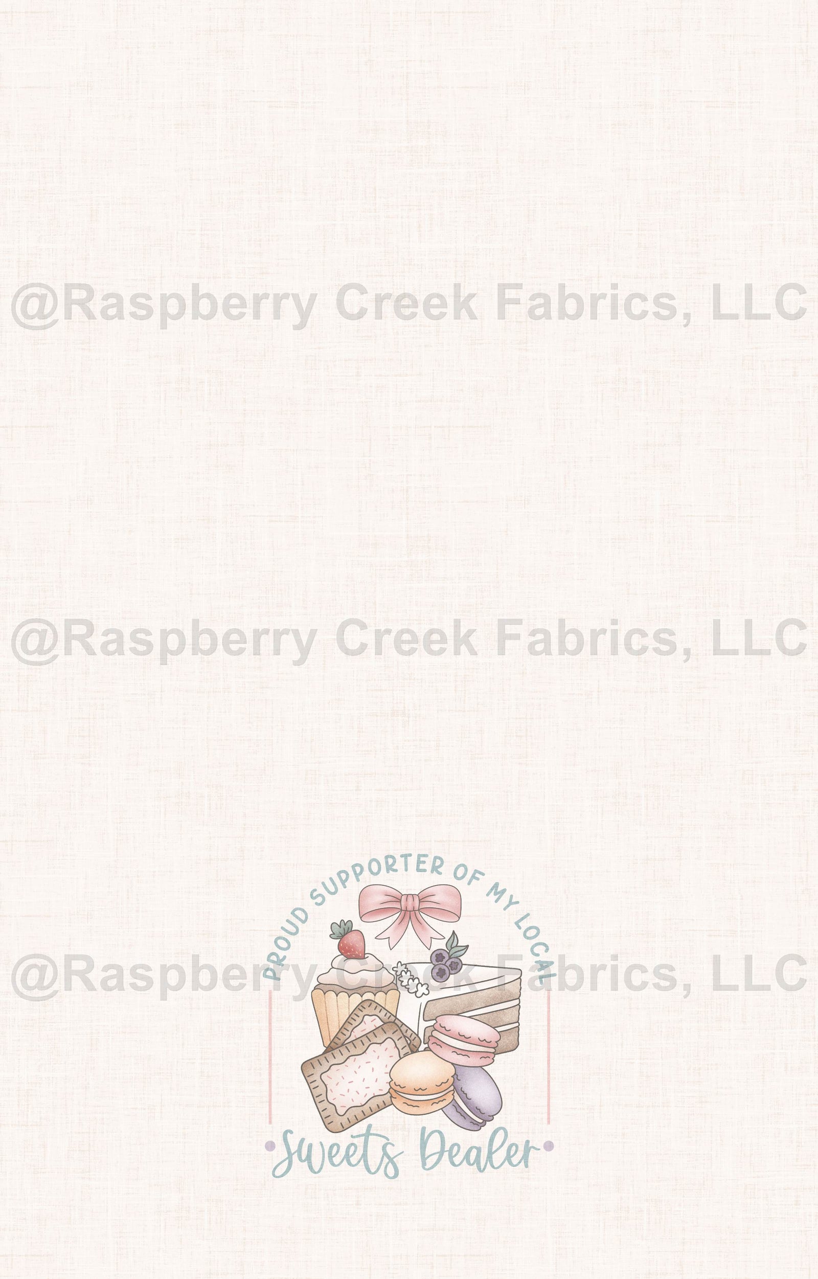 So Sweet Tea Towel Panel- Sweets Dealer