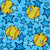 Team Spirit Softballs and Stars in Blue Image