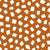 Tossed white square spots on dark orange background - freehand marker strokes Image
