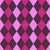 Argyle Pattern, Purple Pink Baby Pink, Orange Stitching Image
