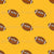 Team Spirit Footballs on Pittsburgh Steelers Yellow Gold Image