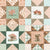 Woodland Whimsical Forest Baby Animals Bunny Rabbit, Fox, Mouse and Fawn Patchwork Cheater Quilt in Earthy Tones - Woodland Whimsy Storybook Collection Image