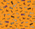 All the Boo's Tossed Halloween Orange Image