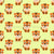 Cute Cartoon Baby Tiger on Country Pale Yellow Image