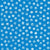 Textured White Dots and Bright Blue Organic Abstract Hot Monochrome Image