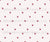 Modern Offset Fill Hearts in Airy Diagonals in Red Image