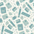 Pastels Blue and Cream Back to School Classroom Stationery Supplies Image