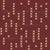 Burgundy and Cream Cross Stitch Minimalist Stripes, Cozy Season by Andrea Davidson Image
