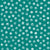 Textured White Dots and Bright Opal Green Organic Abstract Monochrome Image