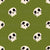 Friendly Skeleton Skull Faces Green Image