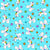 Unicorn Party Balloon Animals in Blue Image
