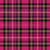 ★ HOT PINK TARTAN ★ Fabric / Collection : Plaid’s Not Dead – Classic Punk Prints By Borderlines Image