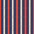 Bright Textured Vertical Red Cream and Dark Navy Blue Moody Stripes Wallpaper Image