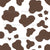 Brown and White Cow Print Image