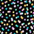 Confetti on Black Image