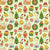 Festive Christmas Gingerbread Cookies on Mint Green Image