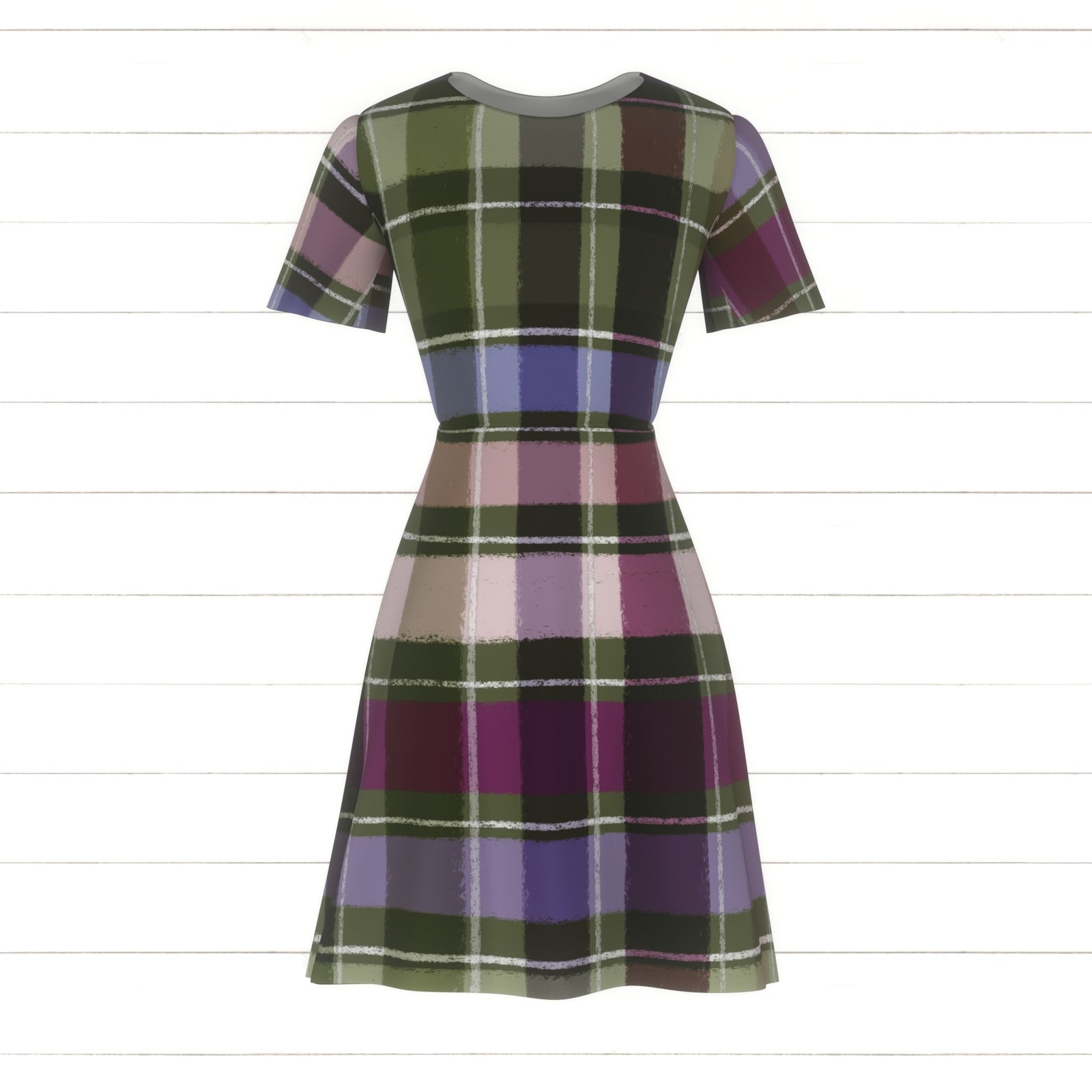Plaid, hand drawn, sage green, olive green, pink, purple, fall, autumn, girls, boys, plum, brown, women, cozy, flannel