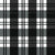 October Moon Black and White Halloween Plaid Image