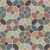 Simple Geometric moroccan tile style shapes multicolored Image
