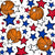 Team Spirit Basketball Detroit Pistons Inspired Red and Blue Image