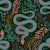 Joyful Jungle - Colorful snakes Wallpaper Image