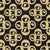 Large black gold eyed dots clusters diagonal art deco style. Understated elegance with ornamental charm. The muted, elegant color palette lends a timeless and refined appearance. For modern interiors, textiles and wallpapers. Image