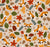 Playful Foxes and Autumn Leaves Cream Image