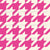 Houndstooth - Bright Pink - This belongs to my Badminton collection ©designsbyroochita Image