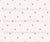 Modern Offset Fill Hearts in Airy Diagonals in Peach Image