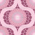 Radiant Dusky Rose Dot Mandala Ogee Image