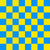 Checkerboard yellow blue Image