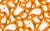 Cute Orange Halloween Ghosts Image