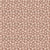 Cream Tan Flowers on Mocha Mousse Brown - Small Scale Image