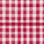 Red Country Watercolor Gingham Plaid Image