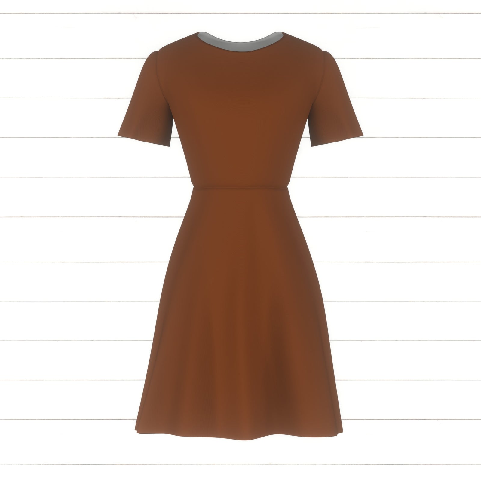 Leather Brown {Solid Color}  // Rustic Pearfection