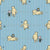 Classic Pooh Pinstripes in Vintage Blue Image