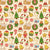 Festive Christmas Gingerbread Cookies on Cream Image
