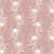 Hand Drawn White Floral and Spiral Motifs and Leaves on Soft Pink Wallpaper Image