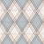 Trellis Argyle diagonal grid - kitchen shirt blanket coastal – mocha mousse brown arona blue.  Reserved in color this pattern is a perfect standalone or supporting pattern for the mocha mousse collection. A classic with a twist that shines. Image