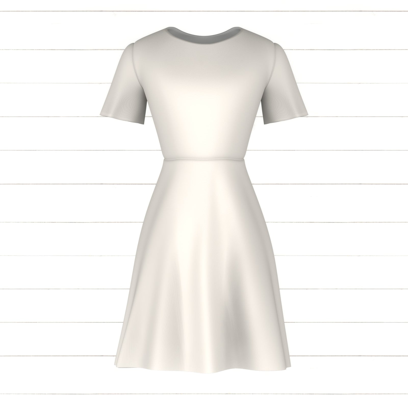 Floral White Solid Color - Natural Off White Cream Plain Colour Block // Sweet Love + Romantic Charm