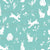 Cute Bunny Pattern – Playful Easter Rabbits on Green Image