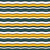 Spirit Football Wavy Stripes in Green Bay Packers Colors Forest Green and Cheese Yellow Gold Image