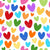 Rainbow Hearts Image
