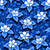 Bright Cobalt Blue and White Columbine Flowers Blooming Botanical Wallpaper Image