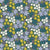 Enchanted Florals: Vivid Meadow Blossoms Pattern Image