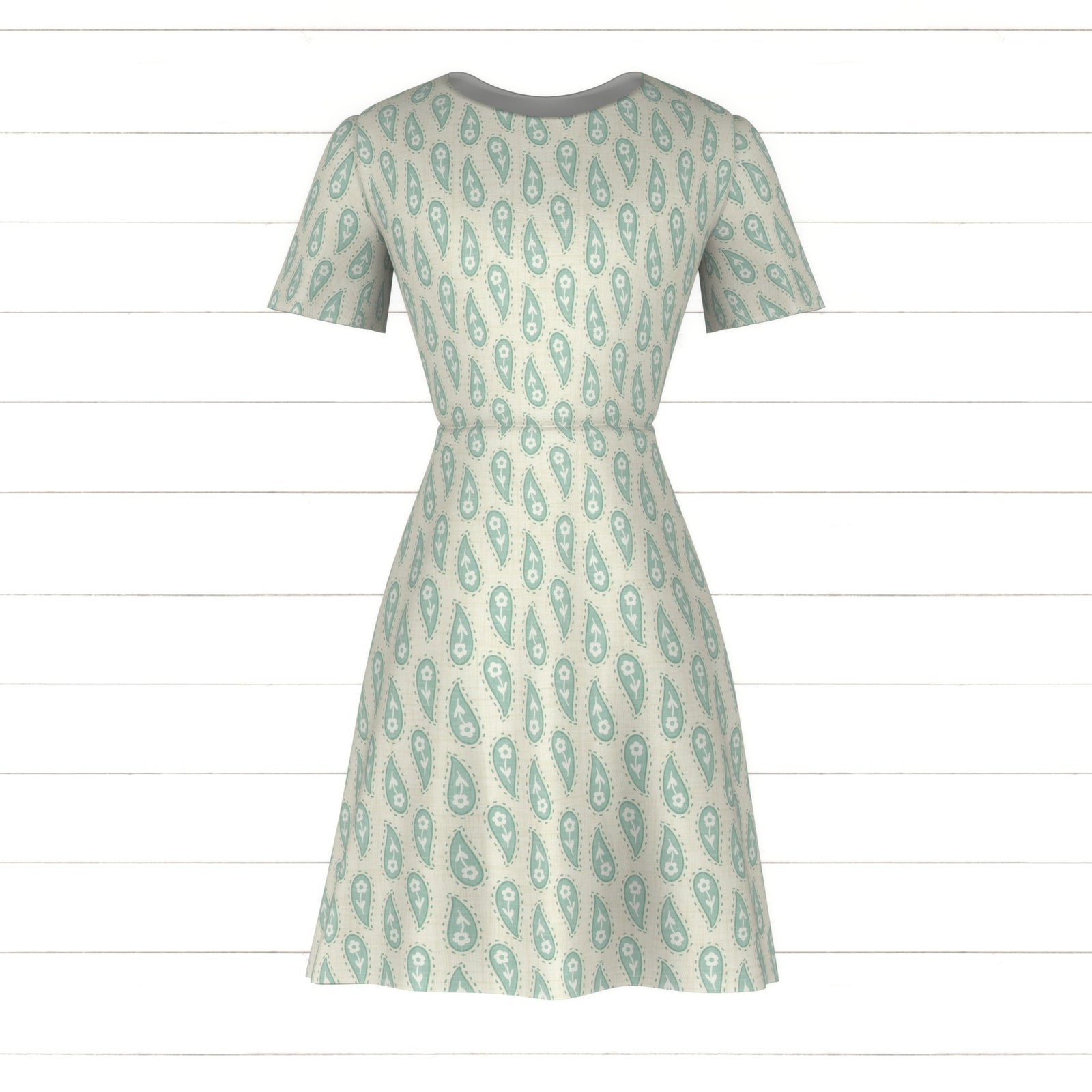 Highland Summer Paisley Mint