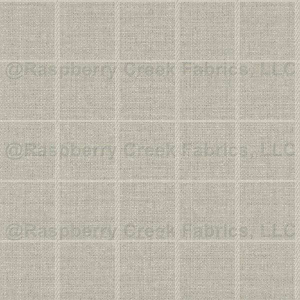 country club windowpane check on tweed look, Neutral tweed with crests ...