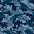 Dinosaurs, Camo print, All blue camouflage with dinosaurs, Novelty Camo for kids Image