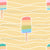 Summer Fun rainbow popsicles in yellow Image